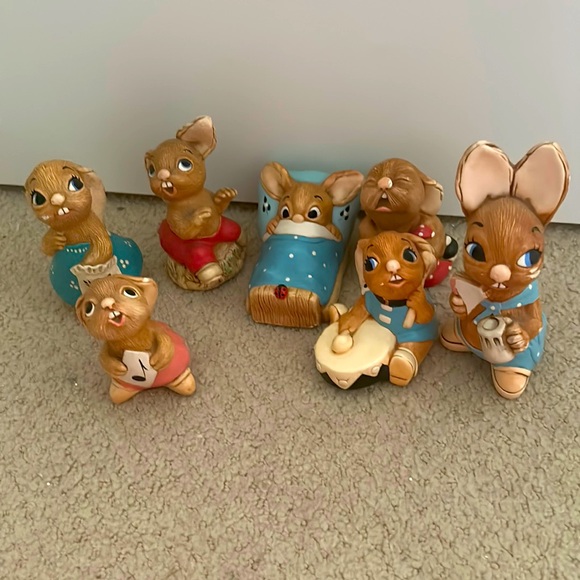 Pendelfin Adorable, good condition, bunny figures amazing price, rare included! - Picture 1 of 8